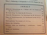 Military Scientific Reports. Issue April 1933: Contents: Infantry Organization/Military Railway Analysis 1916/Mountain Warfare etc.