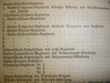 Taschen-Rangliste des Gardekorps. Oktober 1906. Mit der Wohnungsliste aller Offiziere und oberen Militärbeamten des Gardekorps, Dienstaltersliste der Offiziere sowie ein alphabetisches Verzeichnis der Geschäftszimmer u. Fernsprechanschlüsse