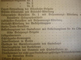 Taschen-Rangliste des Gardekorps. Oktober 1906. Mit der Wohnungsliste aller Offiziere und oberen Militärbeamten des Gardekorps, Dienstaltersliste der Offiziere sowie ein alphabetisches Verzeichnis der Geschäftszimmer u. Fernsprechanschlüsse