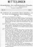 Mittheilungen zur Geschichte der militärischen Tracht - Die Textbeilage für die Uniformtafeln von Richard Knötel - Band 1+2 komplett.