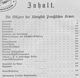 Vollständige Anciennetäts-Liste der Offiziere der königl. Preuß.Armeee von 1894, mit Angabe des Datums der Ernennung zu den früheren Chargen und der Armee-Eintheilung nach den verschiedenen Waffengattungen zusammengestellt.