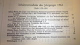 Journal of Military Science, complete years 1962-1964, bound in one volume!