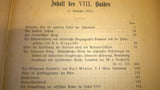 New military papers. Volume VIII (first semester 1876). Contents: The submarine war/ Officers in the Prussian army/ The Prussian hunting weapon/ The battles at Belfort in 1870/ French infantry rifle M/74