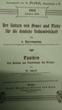 Beiheft zum Militär-Wochenblatt,1904, Heft 10: Der Nutzen von Armee und Flotte für die deutsche Volkswirtschaft/ Paniken - ein Beitrag zur Psychologie des Krieges.