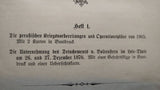 War History Individual Writings, Issues 1 - 3 bound in one volume! Napoleon / War 1870-71 / Frederick the Great