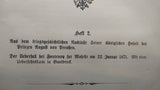 War History Individual Writings, Issues 1 - 3 bound in one volume! Napoleon / War 1870-71 / Frederick the Great