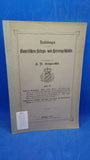Darstellungen aus der bayerischen Kriegs-und Heeresgeschichte, Heft 12. Aus dem Inhalt: Kufsteins Kriegsjahre 1504,1703,1809/ Tagebuch des K.B. Gouverneurs der Bundesfestung Mainz 1866.