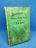 Rangliste der Königlich Sächsischen Armee für das Jahr 1858.