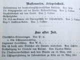 Mittheilungen für die ehemaligen Mitglieder des Feuerwerkspersonals Oktober 1900-1901. Seltenes Exemplar!