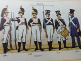 Württemberg uniforms from 1638 to 1854.