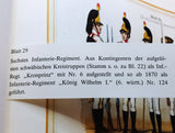 Württemberg uniforms from 1638 to 1854.