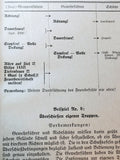 Der Feuerkampf des s.M.G. Feuerbefehle und Tätigkeiten in offener und verdeckter Feuerstellung. Kriegsausgabe 1940!!