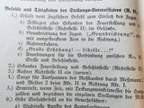 Der Feuerkampf des s.M.G. Feuerbefehle und Tätigkeiten in offener und verdeckter Feuerstellung. Kriegsausgabe 1940!!