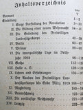 From the Imperial Army to the Reichswehr. History of the Volunteer State Hunter Corps