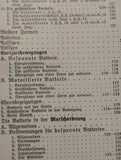 Das Kommandobuch. Die Artillerie. Seltenes Werk!