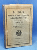 Leitfaden für den Dienstunterricht in der Reichsmarine. Zweiter Teil: Dienstbetrieb.