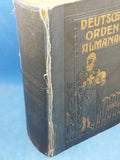 Deutscher Ordens-Almanach - Handbuch der Ordensritter und Ordensdamen deutscher Staatsangehörigkeit 1908 / 1909. Seltene Rarität!