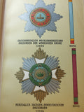 Deutscher Ordens-Almanach - Handbuch der Ordensritter und Ordensdamen deutscher Staatsangehörigkeit 1908 / 1909. Seltene Rarität!
