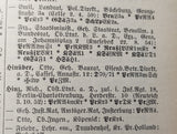 Deutscher Ordens-Almanach - Handbuch der Ordensritter und Ordensdamen deutscher Staatsangehörigkeit 1908 / 1909. Seltene Rarität!