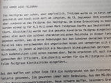 Materials for the lecture series 1988: World War 1914-1918: Military and War History Considerations Seventy Years Later