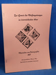 Zur Genesis der Waffengattungen im österreichischen Heer. Materialien zum Vortragszyklus 1987.
