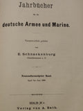 Yearbooks for the German Army and Navy. Year 1896. January to June.