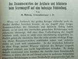 Artilleristische Monatshefte. Halbjahresband Januar-Juni 1916. Aus dem Inhalt: Artillerie+Infanterie beim Sturmangriff/ Festungen/ Deutsche Geschütze/ Artilleristische Kriegslehren.