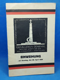 Gefallenen-Denkmal der 243. Württ. Infanterie-Division. Einweihung am Sonntag, den 28.April 1929.