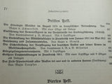 Vierteljahreshefte für Truppenführung und Heereskunde,kompl. Jahrgang 1912 mit 4 Heften. Aus dem Inhalt: Moltke/Feldstellungen/Cannae/Feld-Pionierdienst/türkisch-italienische Krieg/China/Seekriegsführung und viele weitere Aufsätze.