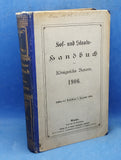 Hof- und Staatshandbuch des Königreichs Bayern für das Jahr 1906.