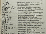 Grosherzoglich Mecklenburg - Schwerinscher Staats - Kalender 1863. Acht und Achtzigstes Jahr.Theil 1+2,so komplett. Theil I: Personal - Staat.Theil II: Statistisch - topographisches Jahrbuch des Grosherzogthums Mecklenburg - Schwerin.