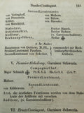 Grosherzoglich Mecklenburg - Schwerinscher Staats - Kalender 1863. Acht und Achtzigstes Jahr.Theil 1+2,so komplett. Theil I: Personal - Staat.Theil II: Statistisch - topographisches Jahrbuch des Grosherzogthums Mecklenburg - Schwerin.