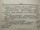 The War in the Baltic Sea, Volume 1: From the Beginning of the War to Mid-March 1915. The War at Sea 1914-1918.