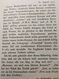 Aus dem Logbuch des I. Wachoffiziers U 66. Auszüge aus Briefen u. Tagebuchblättern.