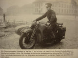 Wehrmacht motorcycles. 1935-1945. German and captured solo and sidecar machines in use and in models.