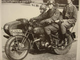 Wehrmacht motorcycles. 1935-1945. German and captured solo and sidecar machines in use and in models.