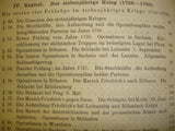 Allgemeine Kriegsgeschichte der Neuzeit. Band 1-3 in einem Band gebunden. Kriege der I. Hälfte des XVII. Jahrhunderts