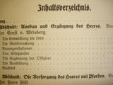 Der Weltkampf um Ehre und Recht. Die Erforschung des Krieges in seiner wahren Begebenheit, auf amtlichen Urkunden und Aktenberuhend. Band 6: Die Organisationen der Kriegsführung, 1.Teil. Die für den Kampf unmittelbar arbeitenden Organisationen.