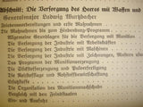 Der Weltkampf um Ehre und Recht. Die Erforschung des Krieges in seiner wahren Begebenheit, auf amtlichen Urkunden und Aktenberuhend. Band 6: Die Organisationen der Kriegsführung, 1.Teil. Die für den Kampf unmittelbar arbeitenden Organisationen.