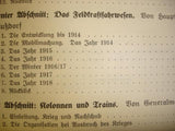 Der Weltkampf um Ehre und Recht. Die Erforschung des Krieges in seiner wahren Begebenheit, auf amtlichen Urkunden und Aktenberuhend. Band 6: Die Organisationen der Kriegsführung, 1.Teil. Die für den Kampf unmittelbar arbeitenden Organisationen.