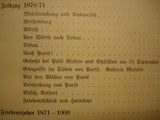 Das Königlich Bayerische 4.Feldartillerie-Regiment "König". Ein Rückblick auf seine 50jährige Entwicklung 1859-1909.