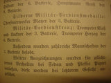 Das Königlich Bayerische 4.Feldartillerie-Regiment "König". Ein Rückblick auf seine 50jährige Entwicklung 1859-1909.