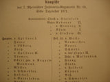 History of the 7th Rhenish Infantry Regiment No. 69. 1860-1909.