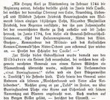 Zwei Württembergische Soldatenbilder aus alter Zeit