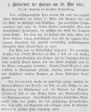 Examples of war history from German war history from 1813 to 1877. Following the tactical guidelines introduced at the royal war schools.
