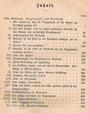Über die Reitkunst. 1.+2.Abtheilung: Über die Reitkunst/Reiterpredigten. Ursache und Wirkung. In einem Band gebunden! So komplett!
