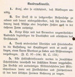 S.D.V.G. Nr. 9. Vorschrift für den Schriftverkehr in der Königlich Sächsischen Armee. Ausgabe 1912.