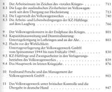 The Volkswagen factory and its workers in the Third Reich.