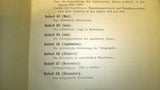 Bundle of 11 supplements of the Internationale Revue about the entire armies and fleets of the year 1905 bound in one volume. Contents: Imperial maneuvers of the German fleet and army 1904, winter campaigns, English navy 1904/05,