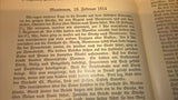 Infanterie-Regiment Kaiser Friedrich, König von Preußen (7. Württ.) Nr. 125. Erinnerungsblätter aus der Geschichte des Regimentes. Zur Feier der 125. Wiederkehr des Jahres der Errichtung. Herausgegeben vom Festausschuß des Siebener-Treffens 1934.